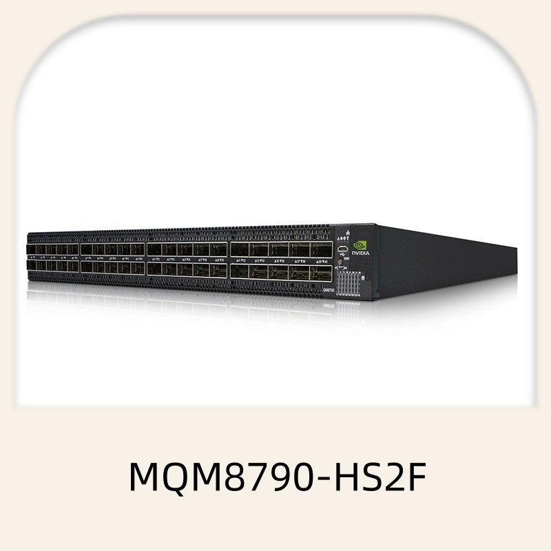 MQM8790-HS2F मेलानॉक्स नेटवर्क स्विच 40 पोर्ट नॉन-ब्लॉकिंग प्रबंधित HDR 200Gb/S