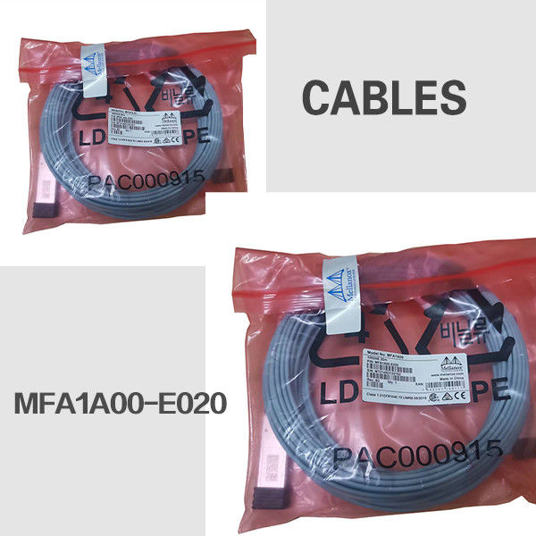 MFS1S50-H010V मेलानॉक्स केबल IB 200Gb/S HDR से 2x100Gb/S HDR100 MMF 10m लो लेटेंसी