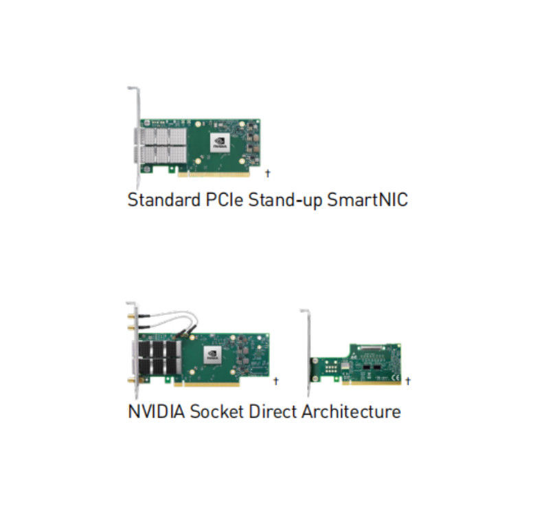 Mellanox ConnectX-6 VPI सिंगल पोर्ट HDR 200Gb/s InfiniBand & Ethernet एडाप्टर कार्ड, PCIe 3.0/4.0 x16
