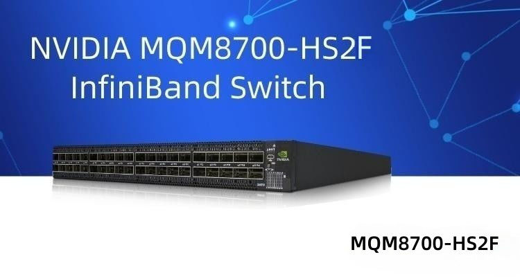 डेटा सेंटर के लिए MQM8700-HS2F मेलानॉक्स नेटवर्क स्विच 40 पोर्ट 200G InfiniBand