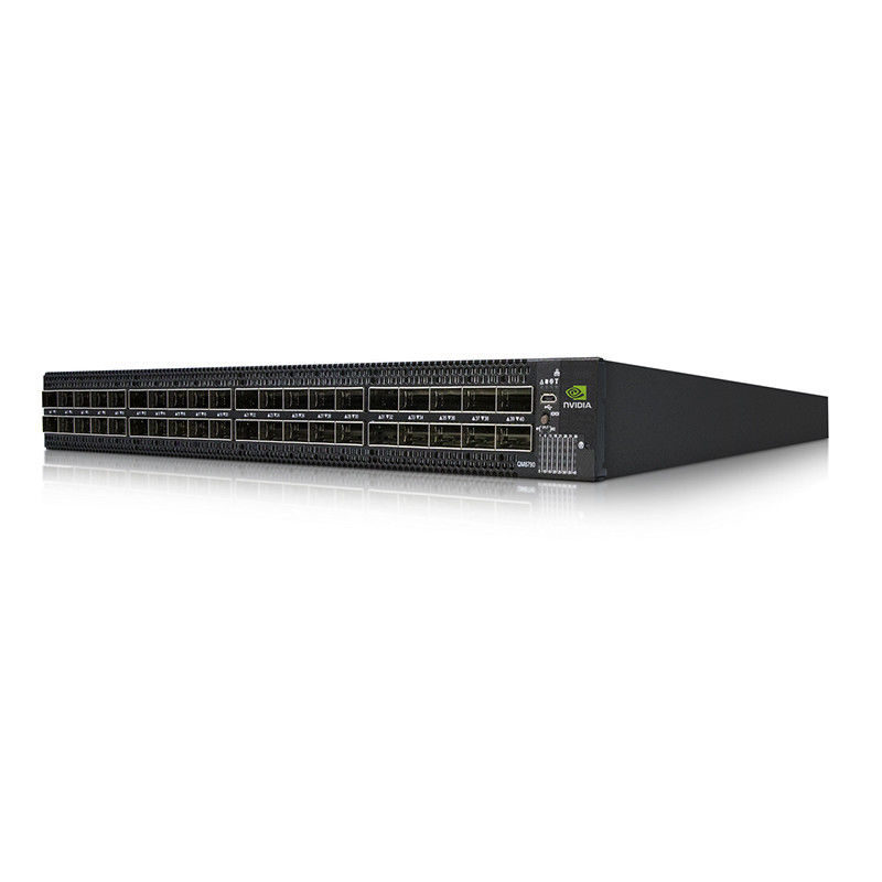 MQM8790-HS2F मेलानॉक्स इनफिनिबैंड स्विच 40 QSFP56 पोर्ट HDR 2 पावर सप्लाई P2C एयरफ्लो