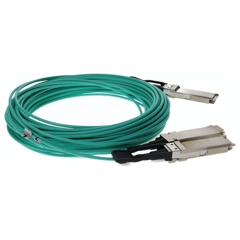 MFS1S50-H010V मेलानॉक्स AOC 200Gb/S से 2x100Gb/S IB HDR QSFP56 से 2xQSFP56 10m