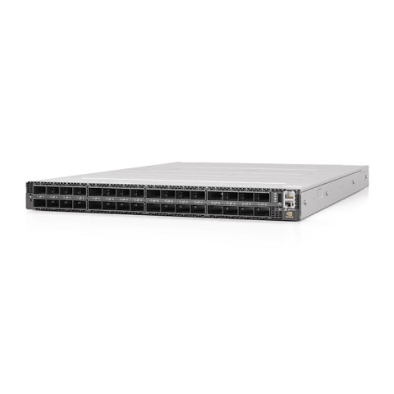 इन्फिनिबैंड MQM9700-NS2F Mellanox नेटवर्क स्विच 400G 16.8 Tbps सर्वर के लिए