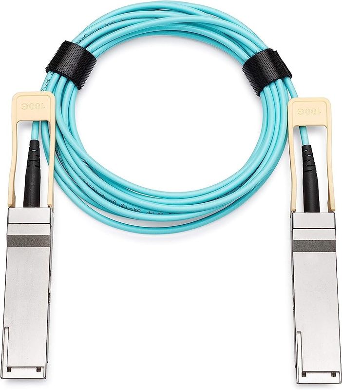 MFS1S00-H010V Mellanox AOC केबल IB HDR 200Gb/S तक QSFP56 10m Sfp