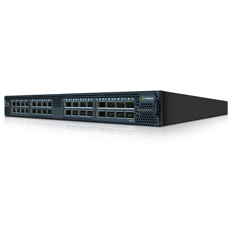 MSN2700-CS2F Mellanox स्विच स्पेक्ट्रम आधारित 32 पोर्ट 100GbE ओपन ईथरनेट प्लेटफॉर्म