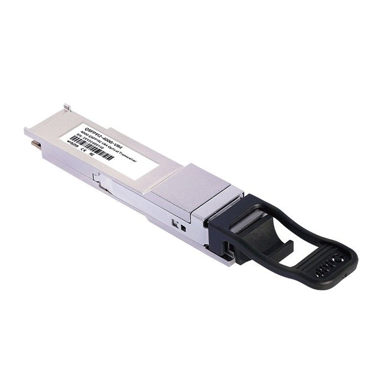 400G QSFP112 SR4 हॉट-प्लग मल्टीमोड फाइबर ऑप्टिक ट्रांससीवर 100 मीटर डेटा सेंटर और ऑप्टिकल इंटरकनेक्ट के लिए इंटरकनेक्ट