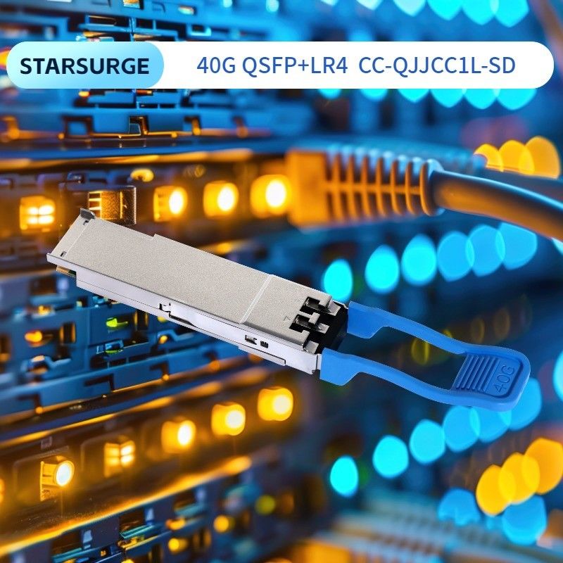40Gb/s QSFP मल्टीमोड ऑप्टिकल मॉड्यूल BIDI 850/908nm ऑप्टिकल ट्रांससीवर डुप्लेक्स एलसी आईपी नेटवर्क OM3 पर 70 मीटर तक OM4 पर 100 मीटर तक