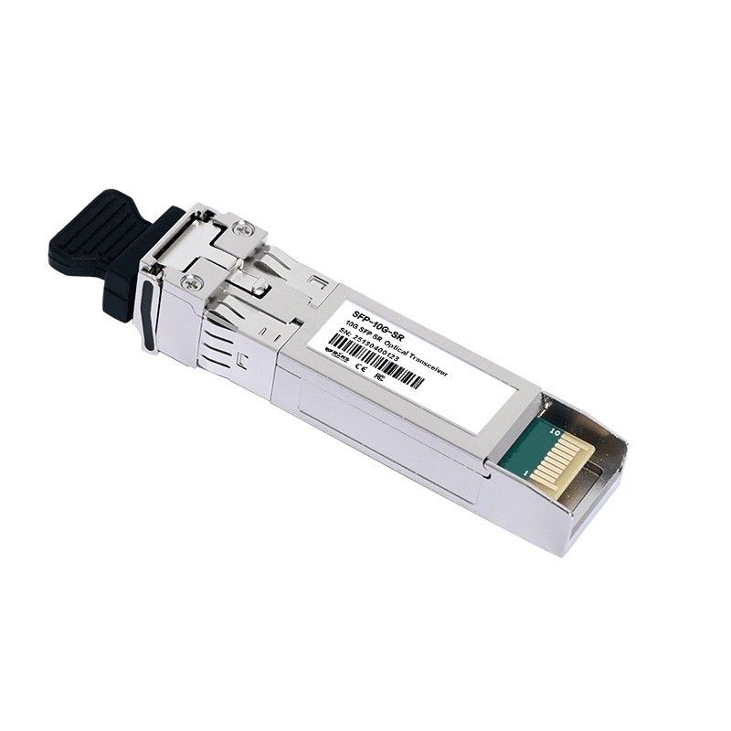 फाइबर प्रकार मल्टी मोड फाइबर OM3 नेटवर्क 10G SFP 850nm 300m डेटा सेंटर के लिए एलसी ऑप्टिकल ट्रांससीवर मॉड्यूल
