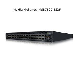 36 Qsfp28 कनेक्टर्स और केबलिंग Mellanox Msb7800-Es2f 100GB/S Infiniband 1u स्विच Lacp फ़ंक्शन नेटवर्क स्विच Nvidia