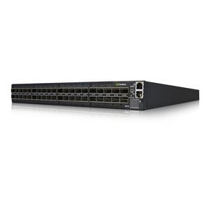 MQM8700-HS2F Mellanox स्विच स्पीड 200GB/S Infiniband 40 QSFP56 पोर्ट और 10/100/1000Mbps की ट्रांसमिशन दर के साथ