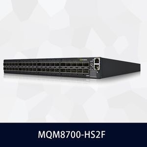 स्पीड मेलानॉक्स MQM8700 स्विच 40 नॉन-ब्लॉकिंग पोर्ट्स 200GB/S इन्फिनिबैंड एनवीडिया क्वांटम 43.6*433.2*590.6 मिमी