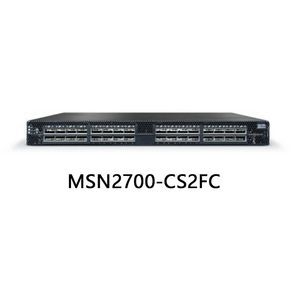 डेटा-गहन अनुप्रयोगों के लिए कॉम्पैक्ट और शक्तिशाली 100gbe 1u स्विच W/Cumulus Linux MSN2700-CS2FC Nvidia स्पेक्ट्रम