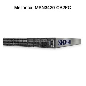 एथ टेक्नोलॉजी 48 SFP28 12 Qsfp28 पोर्ट्स ईथरनेट स्विच MSN3420-CB2FC 25g और 100g ट्रांसमिशन रेट के साथ