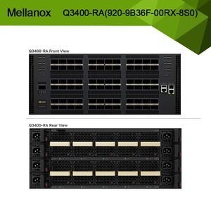 Q3400-RA 920-9B36F-00RX-8S0 क्वांटम-3 आधारित XDR इन्फिनिबैंड स्विच और LACP फ़ंक्शन के साथ निर्बाध नेटवर्किंग का अनुभव करें