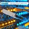 उच्च प्रदर्शन Qsfp28-100g-Lr4 100g Qsfp28 10km 1310nm Sm डुअल एलसी फाइबर ऑप्टिकल ट्रांससीवर मॉड्यूल SFP Lr4 कम कीमत