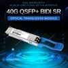 QSFP 40G SR बोर्ड 40G/100GB डुअल रेट BIDI BDSR 850nm 100m LC डुप्लेक्स कनेक्टर मल्टीमोड QSFP 40G SR फाइबर ऑप्टिक ट्रांससीवर