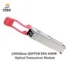 मूल्य विनिमय योग्य स्टॉक उच्च गति 100g Qsfp28 Er4 40km विश्वसनीय नेटवर्क के लिए ट्रांससीवर मॉड्यूल