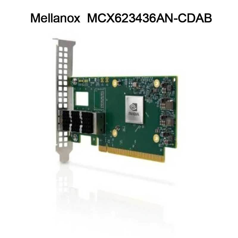 एनवीडिया MCX623436AN-CDAB कनेक्टएक्स-6 डीएक्स एन एडाप्टर कार्ड, 100 जीबीई, ओसीपी3.0, होस्ट प्रबंधन के साथ, डुअल-पोर्ट QSFP56, पीसीआईई 4.0 x16, कोई क्रिप्टो नहीं, थंबस्क्रू (पुल टैब)