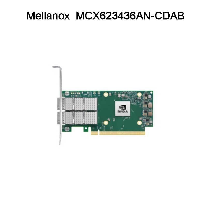 एनवीडिया MCX623436AN-CDAB कनेक्टएक्स-6 डीएक्स एन एडाप्टर कार्ड, 100 जीबीई, ओसीपी3.0, होस्ट प्रबंधन के साथ, डुअल-पोर्ट QSFP56, पीसीआईई 4.0 x16, कोई क्रिप्टो नहीं, थंबस्क्रू (पुल टैब)