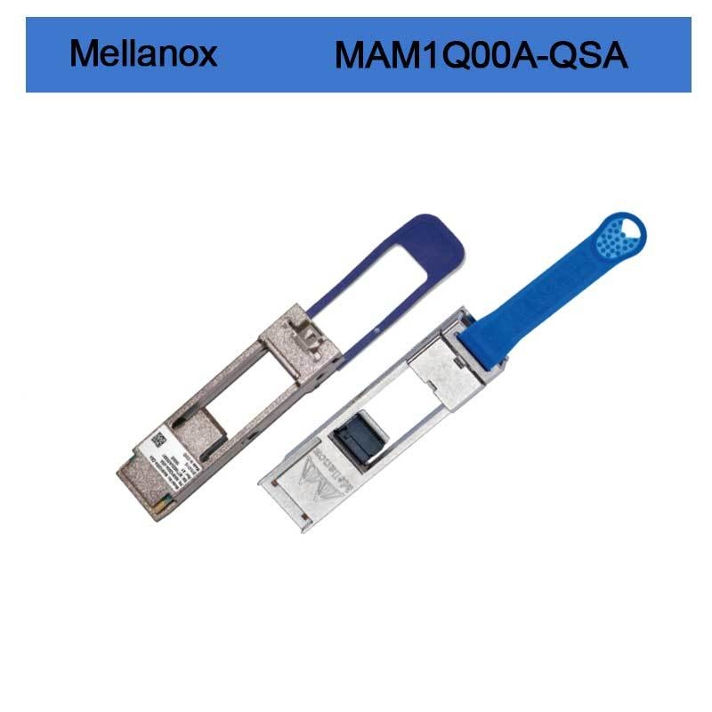Mellnaox ब्रांड न्यू ओरिजिनल Mam1q00A-Qsa Nvidia Dynamix QsaTM, Qsfp+ से SFP+ एडाप्टर