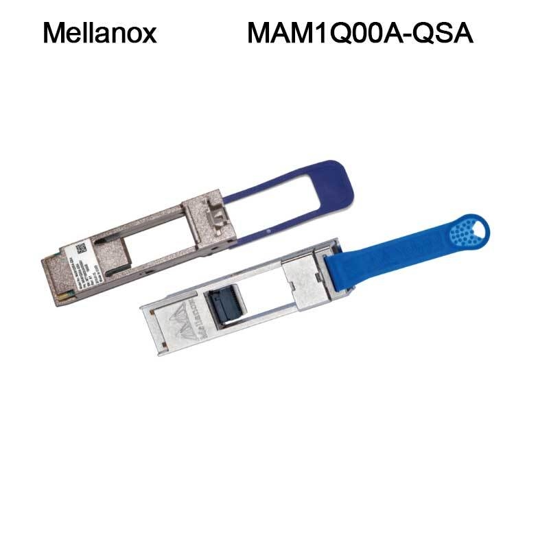 Mellnaox ब्रांड न्यू ओरिजिनल Mam1q00A-Qsa Nvidia Dynamix QsaTM, Qsfp+ से SFP+ एडाप्टर