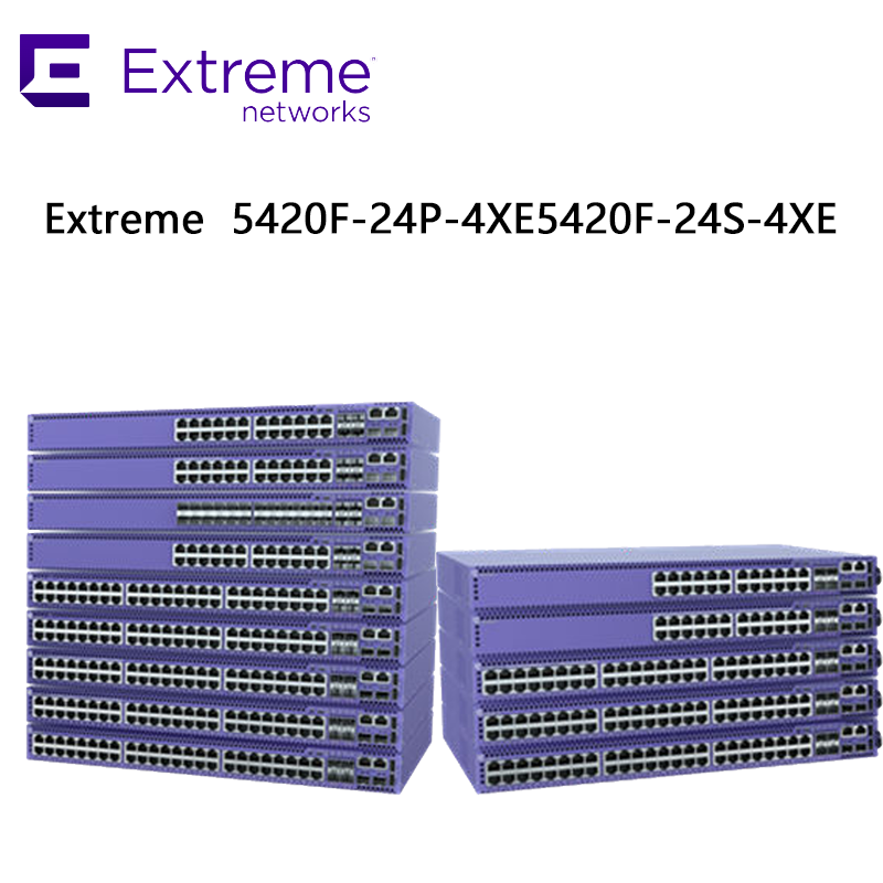 Extreme Performance 5420f Switch 24 Ports 4xe Support 5420f-24p-4xe