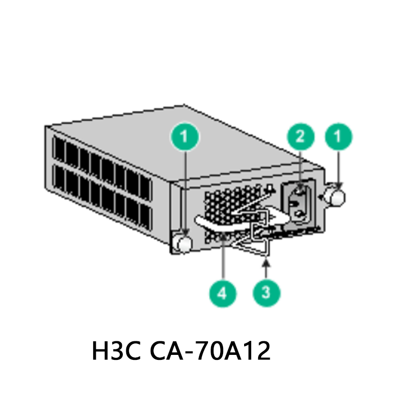 H3c Ca-70A12 उपकरण के लिए उच्च प्रदर्शन सीसी बिजली की आपूर्ति बॉक्स 2.5A
