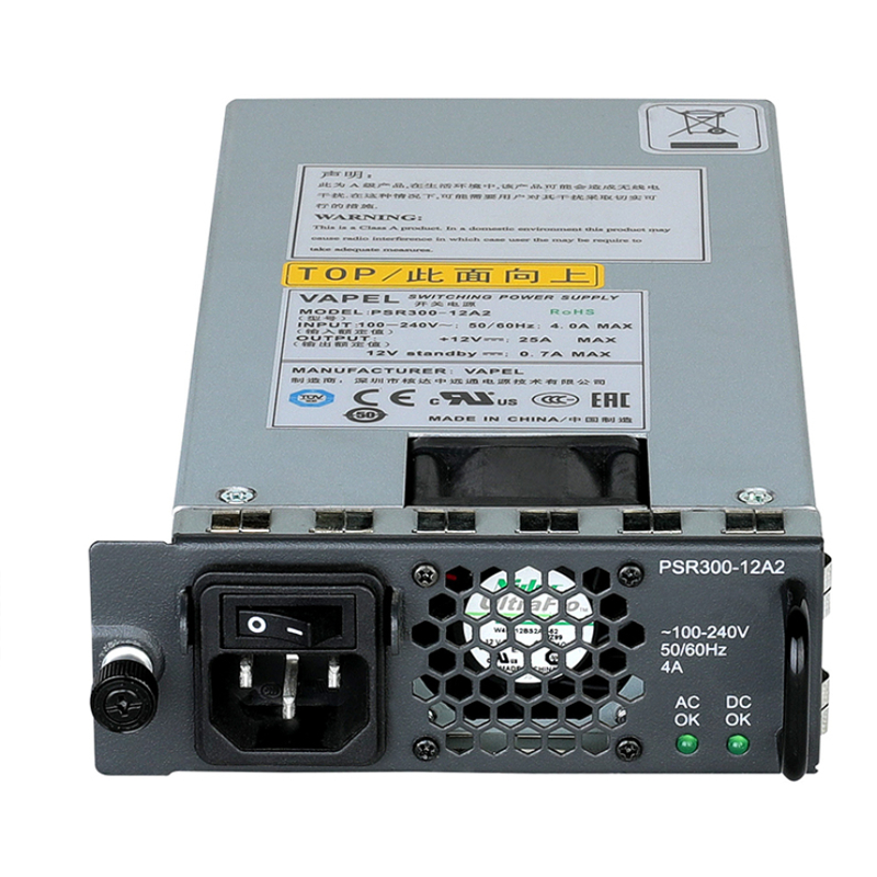 H3c Lsqm1AC300 कोर मेननेट मॉड्यूलर स्विच AC पावर मॉड्यूल कार्टन 12.5A
