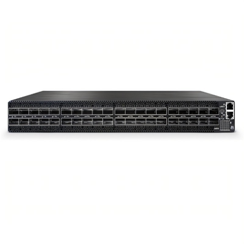 40 पोर्ट मेलनॉक्स इन्फिनिबैंड स्विच गैर अवरुद्ध प्रबंधित HDR 200Gb/S MQM8700-HS2F