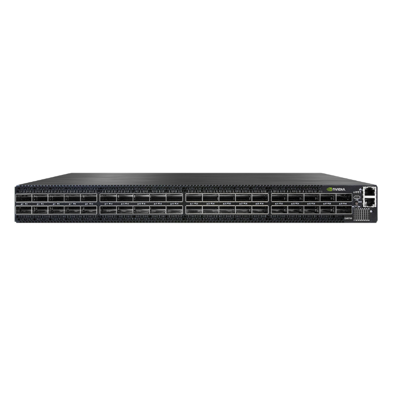 सर्वर के लिए InfiniBand MQM9700-NS2F Mellanox नेटवर्क स्विच 1U NDR 400Gb/S