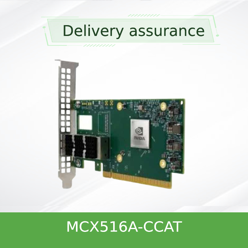 100GbE NIC मेलानॉक्स नेटवर्क कार्ड MCX516A-CCAT डुअल-पोर्ट QSFP28 PCIe3.0x16