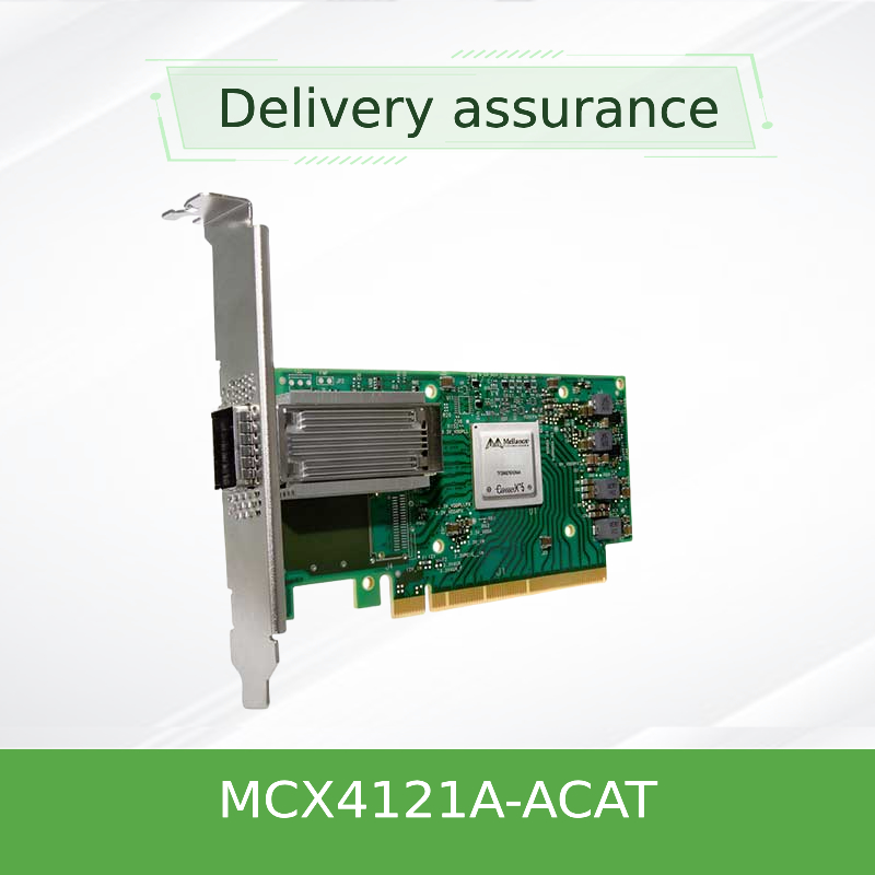 ConnectX-4 Lx EN 25GbE Mellanox नेटवर्क कार्ड डुअल पोर्ट SFP28 PCIe3.0 X8 MCX4121A-ACAT