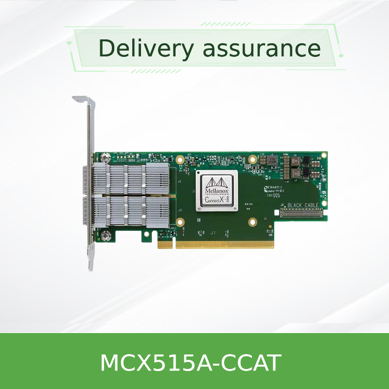 100GbE InfiniBand मेलानॉक्स नेटवर्क कार्ड एडेप्टर MCX515A-CCAT EN 10 25 40 50 Oe स्पीड