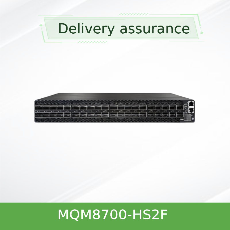 प्रबंधित नेटवर्क इन्फिनिबैंड HDR स्विच मेलानॉक्स 200gb स्विच MQM8700 40 पोर्ट MQM8700-HS2F(920-9B110-00FH-0MD)