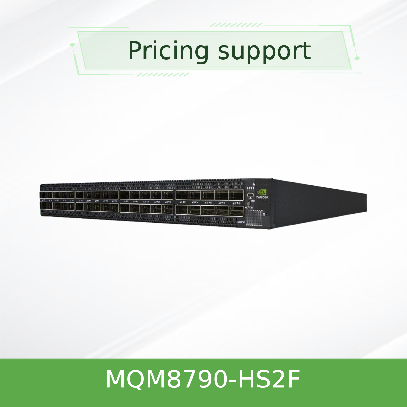 40 QSFP28 पोर्ट गैर अवरोधक HDR Mellanox नेटवर्क स्विच InfiniBand MQM8790-HS2F ((920-9B110-00FH-0D0)