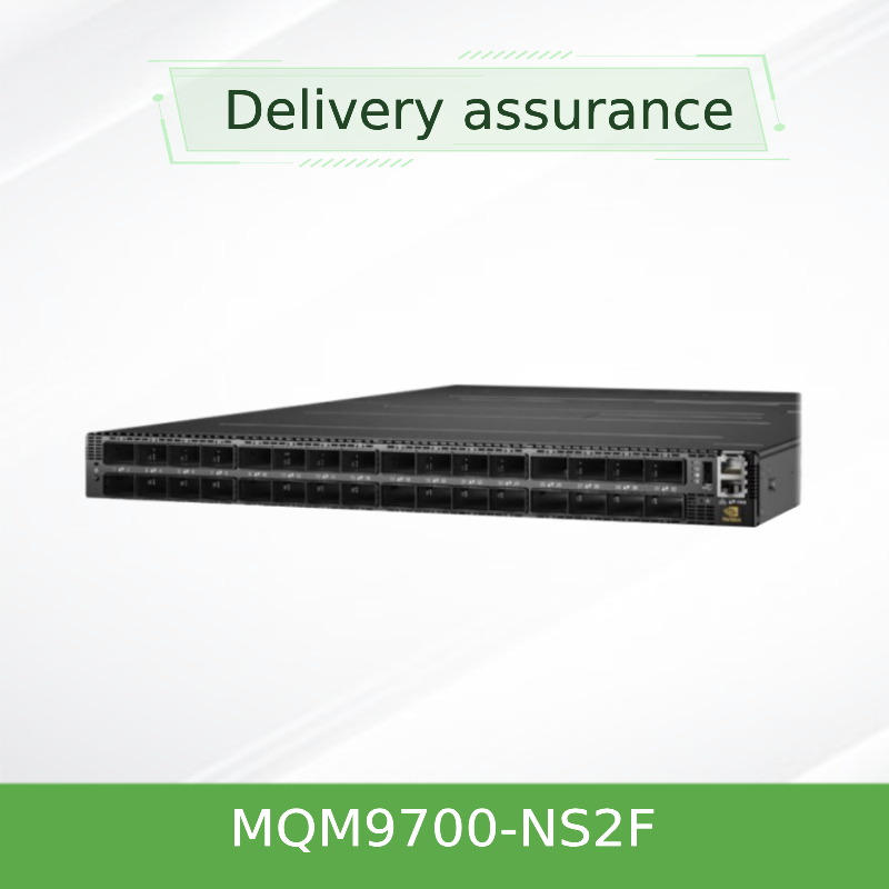 क्वांटम-2 QM9700 Mellanox Infiniband स्विच 64-पोर्ट गैर-ब्लॉकिंग प्रबंधित NDR 400Gb/S MQM9700-NS2F