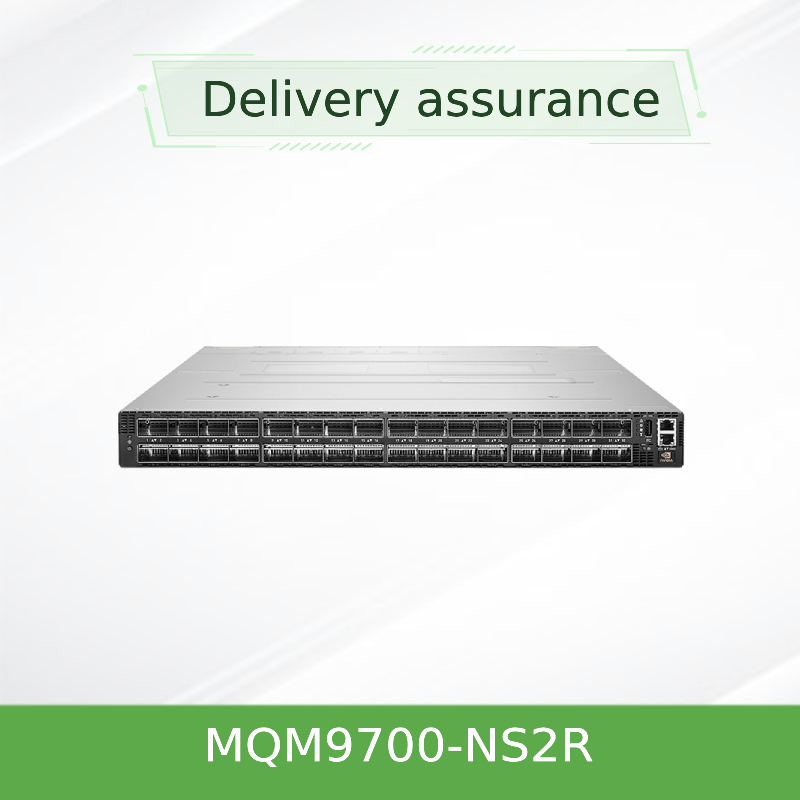 एनडीआर मैक्स स्पीड 400 जीबीपीएस इन्फिनिबैंड स्विच MQM9700-NS2R 920-9B210-00RN-0M2 Nvidia द्वारा ग्राहक आवश्यकताओं के लिए बिल्कुल सही QM9700 1U
