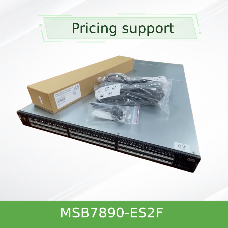 IB 2 आधारित EDR 1U मेलानॉक्स नेटवर्क स्विच 36 QSFP28 पोर्ट MSB7890-ES2F