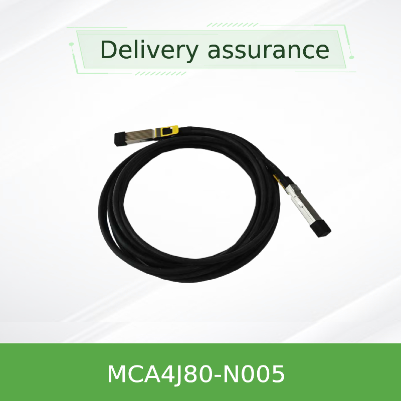 एनवीडिया केबल MCP4Y10-Nxxx ट्विन-पोर्ट 2X400GB/S OSFP से 2X400GB/S OSFP पैसिव DAC MCP4Y10-N002 (980-9IA0I-00N002)