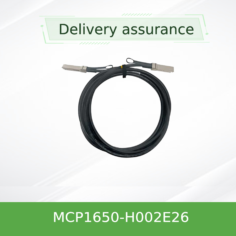 MCP1650-H002E26(980-9I549-00H002)  मेल्लनोक्स डीएसी केबल पैसिव कॉपर आईबी एचडीआर 200 जीबी/एस तक क्यूएसएफपी56 2एम