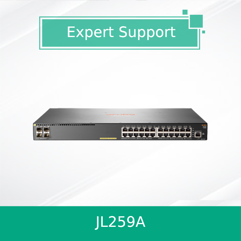 Hpe Aruba नेटवर्किंग 2930f 24G 4SFP स्विच (JL259A)
