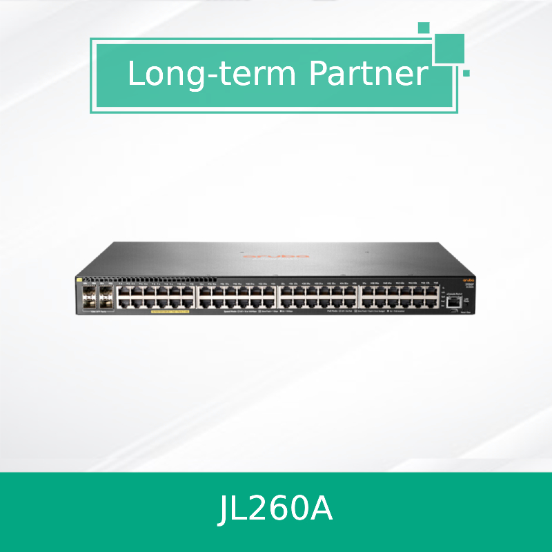Hpe अरूबा नेटवर्किंग 2930f 48g 4SFP स्विच (JL260A) नयाँ र मूल