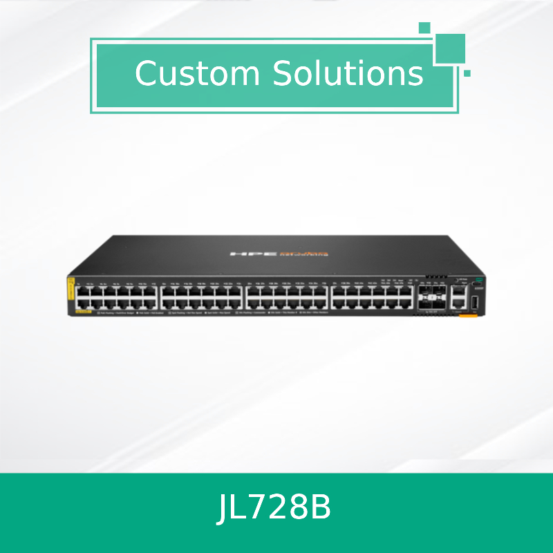 Hpe Aruba नेटवर्किंग Cx 6200f 48g क्लास-4 Poe 4SFP+ 740W स्विच (JL728B)