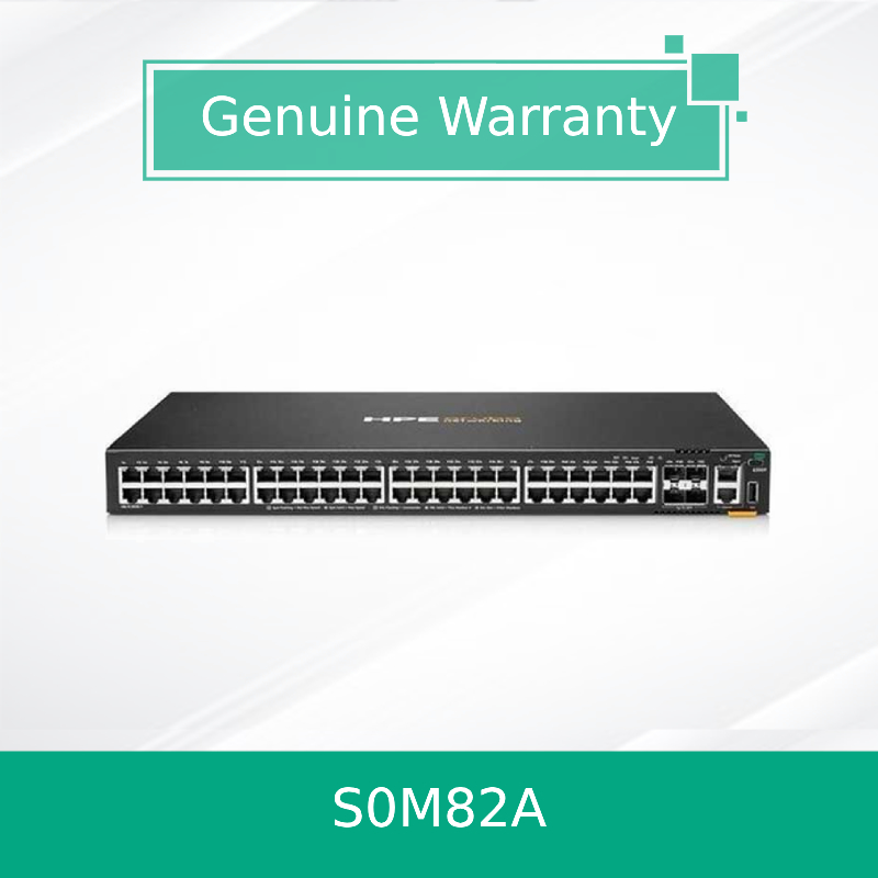 नया मूल HPE Aruba नेटवर्किंग स्विच CX 6200F (S0M82A)