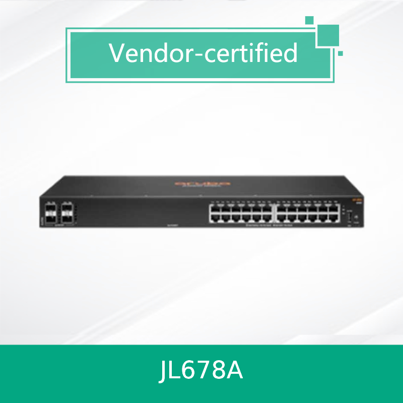 एचपीए अरुबा नेटवर्किंग Cx 6100 24G 4SFP+ स्विच (JL678A) नया और मूल