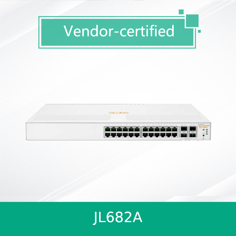 Hpe नेटवर्किंग इंस्टेंट ऑन स्विच 24p गीगाबिट 4p SFP+ 1930 (JL682A)