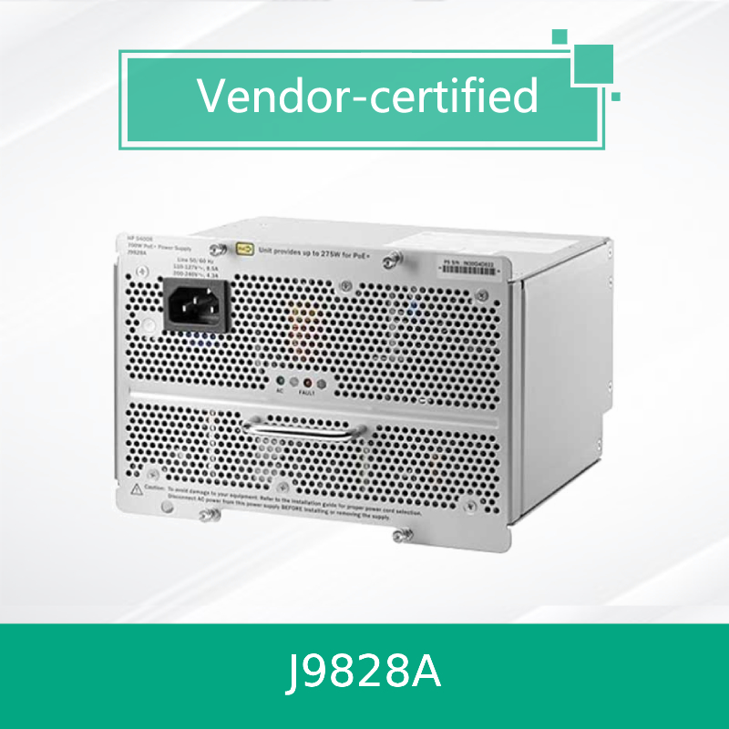 5400r 700W पो+ मूल Zl2 Snmp और Qos कार्यों के साथ ब्रांड नई J9828A नेटवर्क स्विच