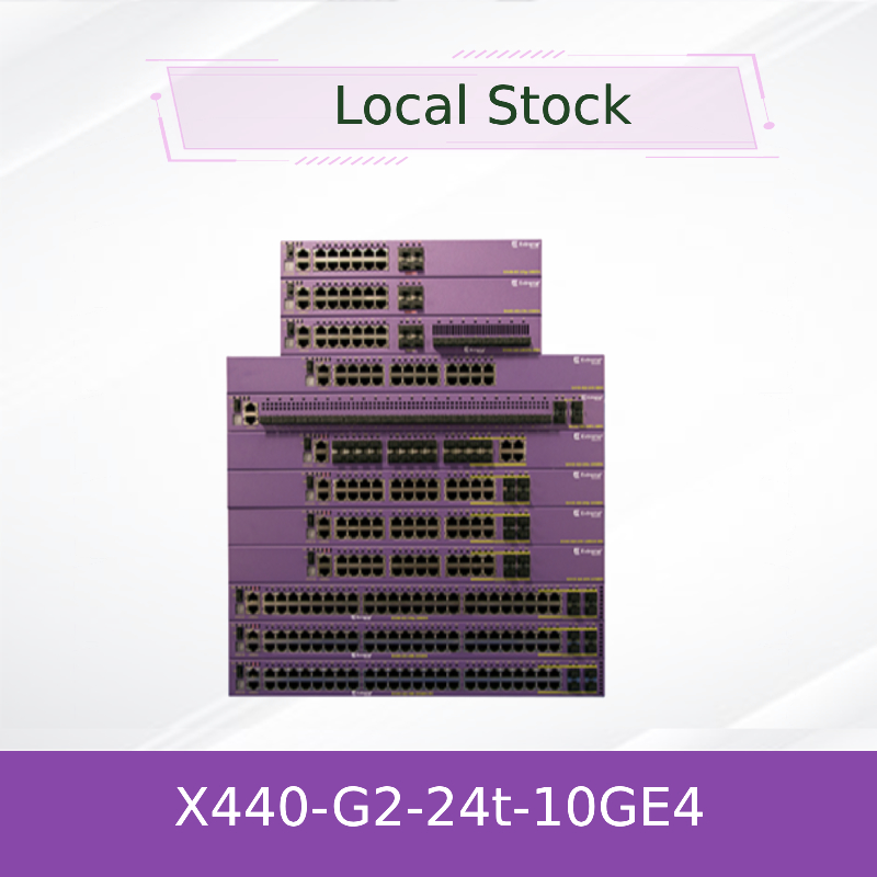 एक्स्ट्रीम नेटवर्क स्विच X440 सीरीज़ स्विच 16532 440-G2-24t-10GE4 एक्स्ट्रीम XOS