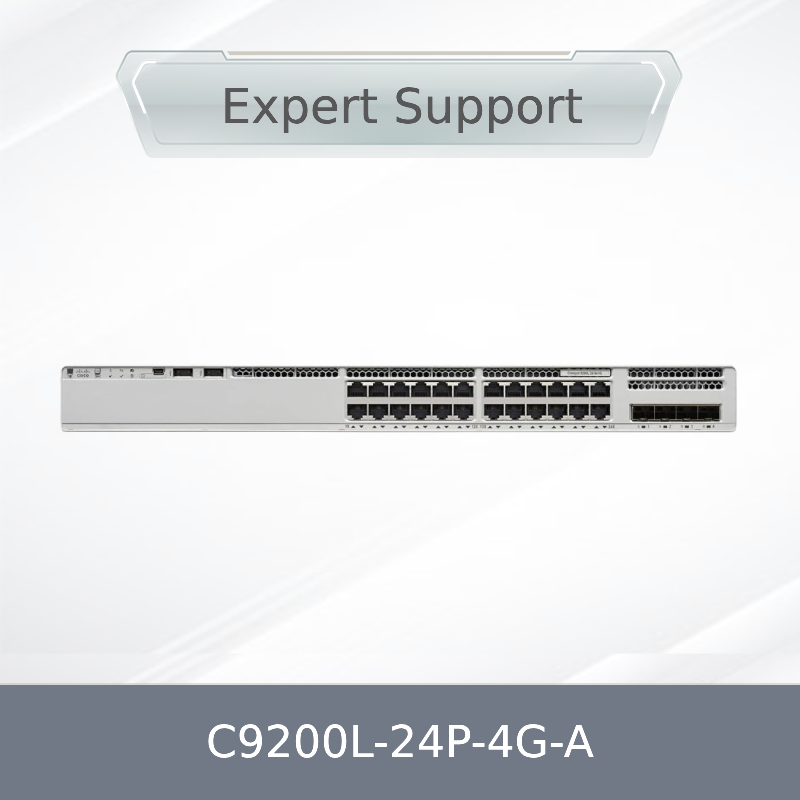 नया मूल स्वच्छ स्टॉक 9200L स्विच C9200L-24p-4G-a कैटा लिस्ट 9200L 24-पोर्ट Poe+, 4 X 1g, नेटवर्क एडवांटेज C9200L-24p-4G-a