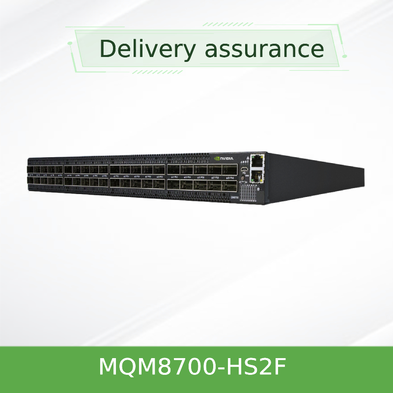 NVIDIA क्वांटम MQM8700-HS2F 200G InfiniBand स्विच 40-पोर्ट के साथ P2C एयरफ्लो